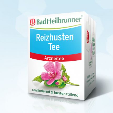 Bad Heilbrunner 薬用ハーブティー 乾いた咳用(咳止め・鎮静効果) 14.4g